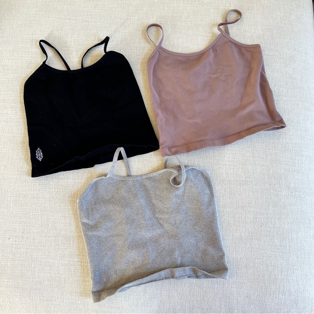 Free People Movement Bra Tops - Bundle of 3